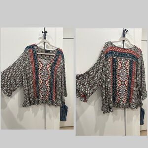 Cynthia Rowley Bohemian Tunic Top